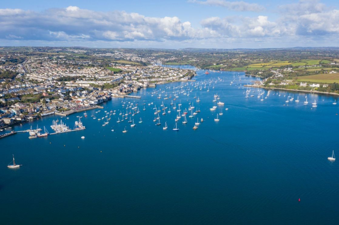 Falmouth aerial shote