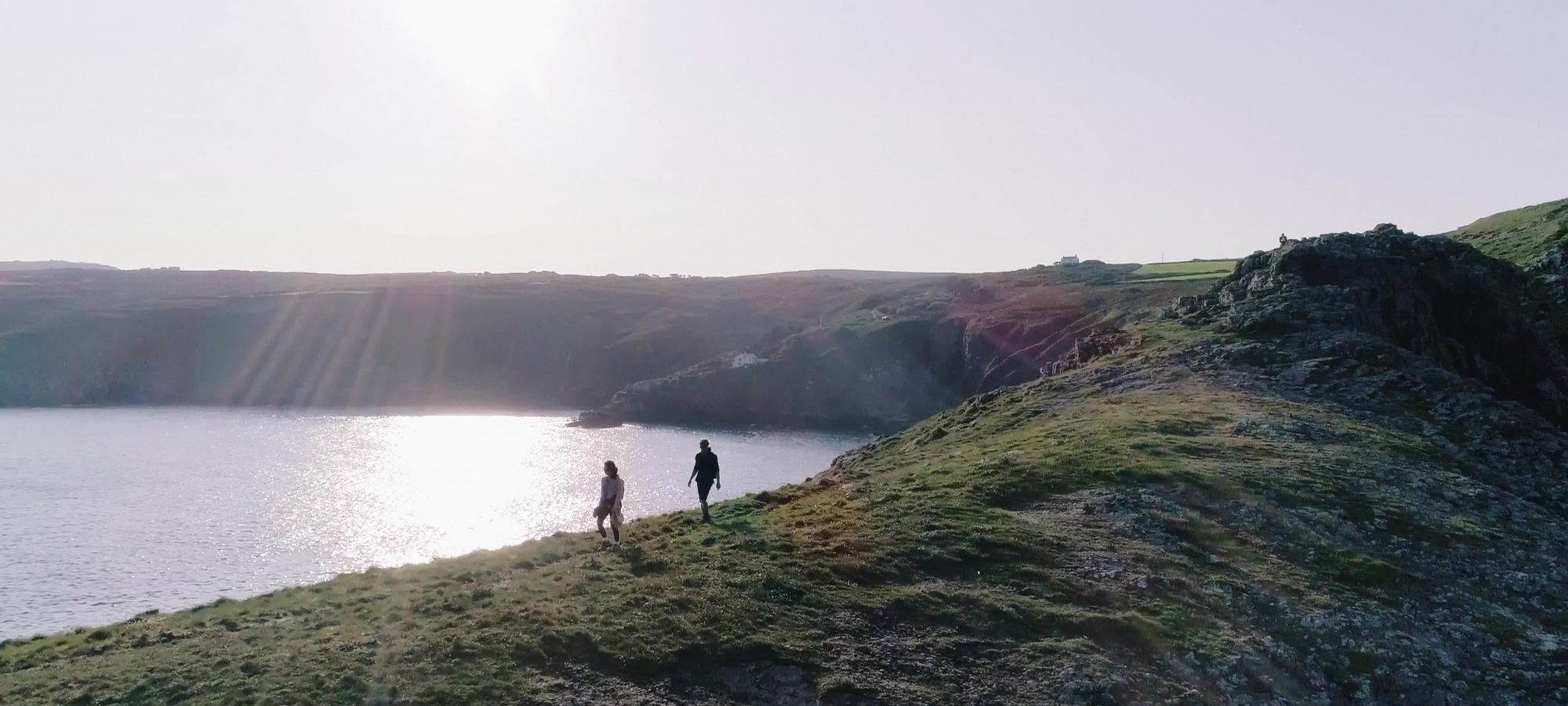 walking out to Gurnard's Head