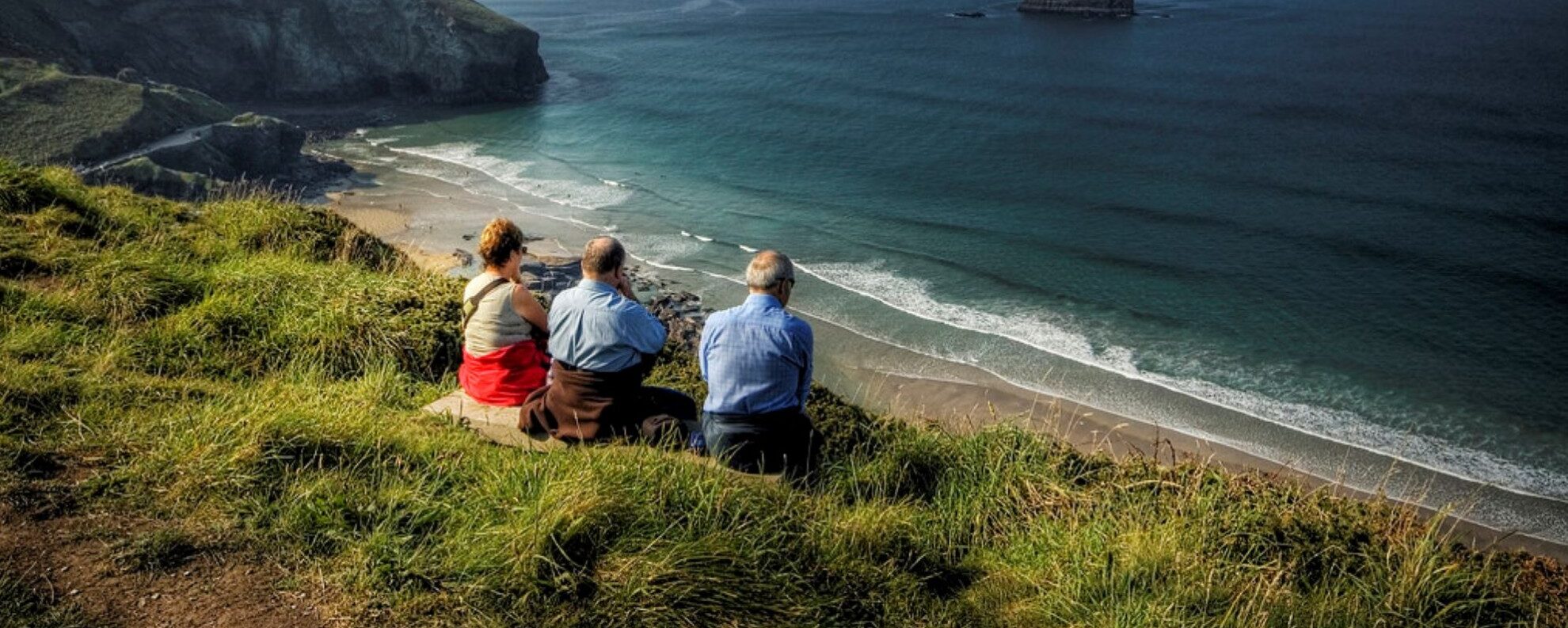 The sea at Trebarwith Strand. Photographer Dan Martin, Saltash